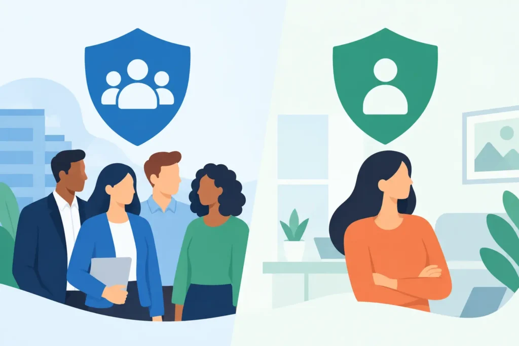 Group Life Versus Individual Coverage Explained 1 Group Life Versus Individual Coverage Explained